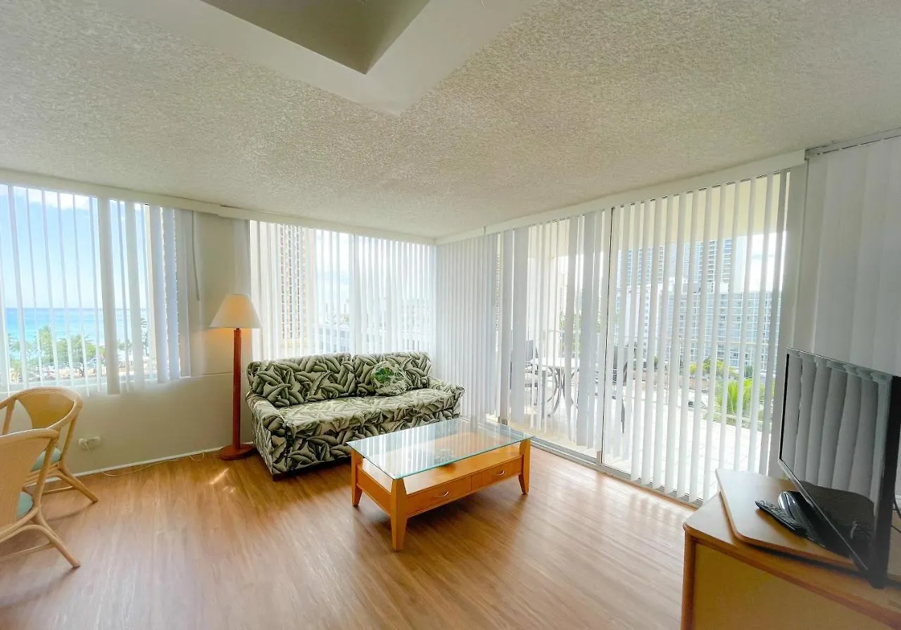 公寓 Pacific Monarch 1003 Condo 檀香山 美国